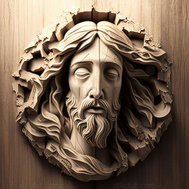 3D model st jesus (STL)